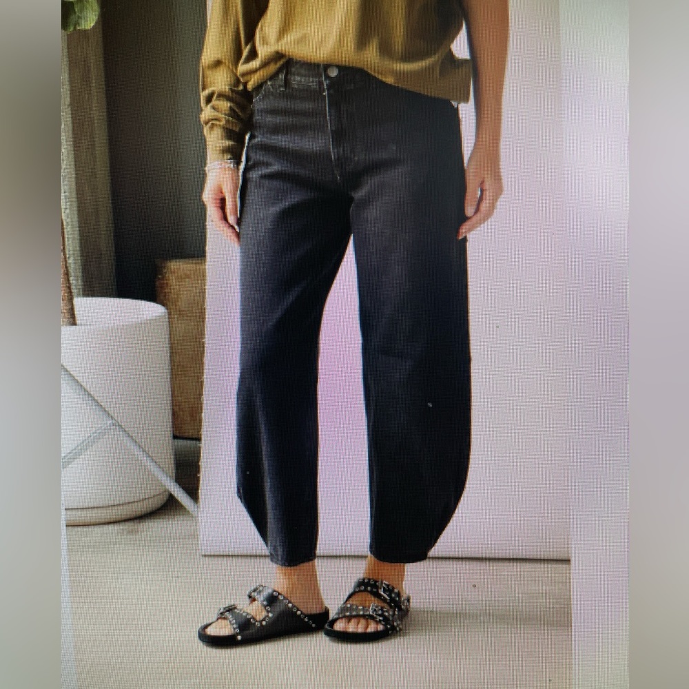 Tibi Brancusi black jeans EUC 30 Tall